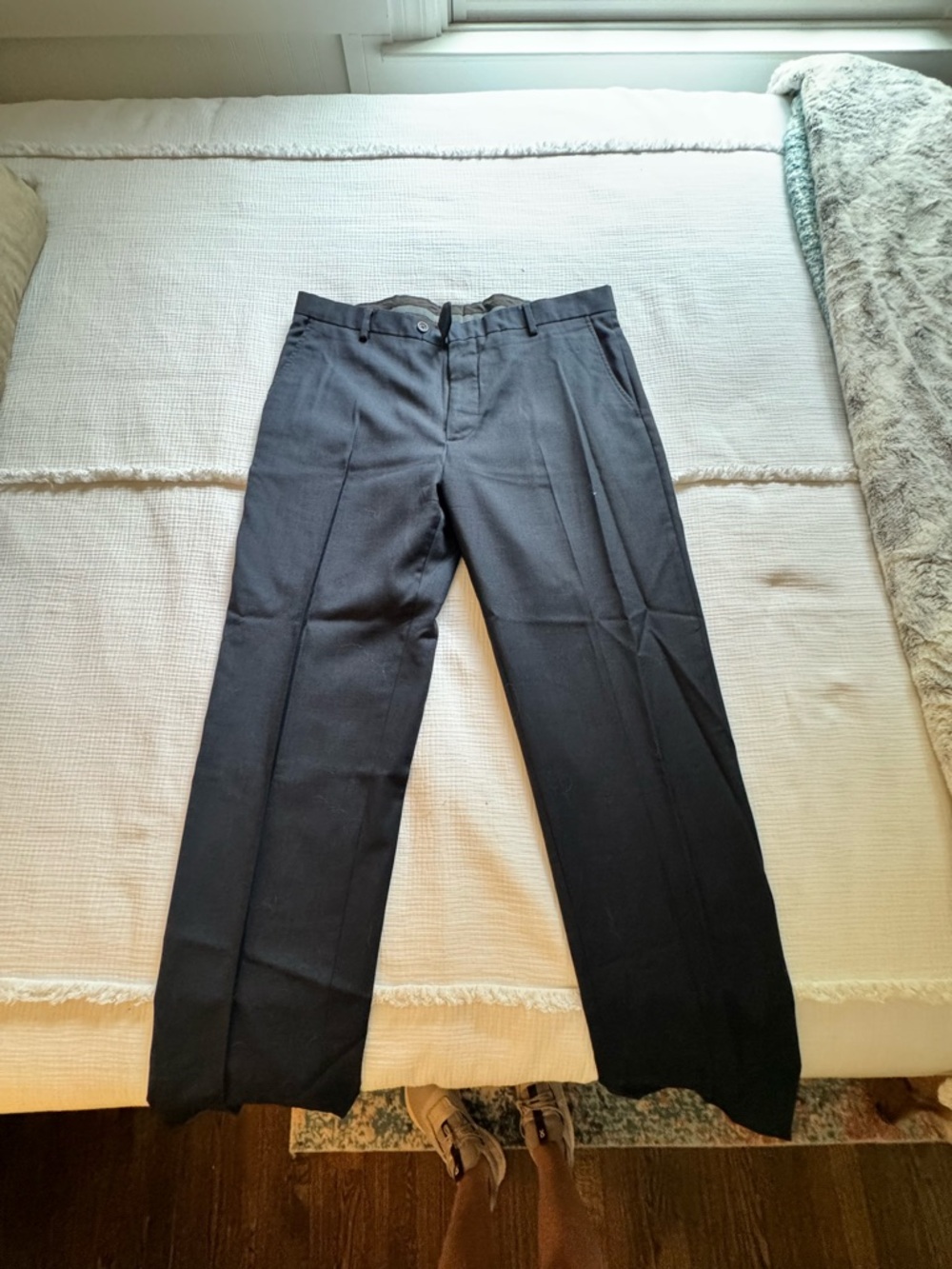 Pronto Uomo Black Men's Dress Pants